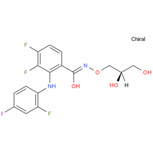 N-[(2R)-2,3-二羟基丙氧基]-3,4-二氟-2-[(2-氟-4-碘苯)氨基]苯甲酰胺 